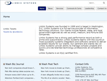 Tablet Screenshot of limbicsystems.com